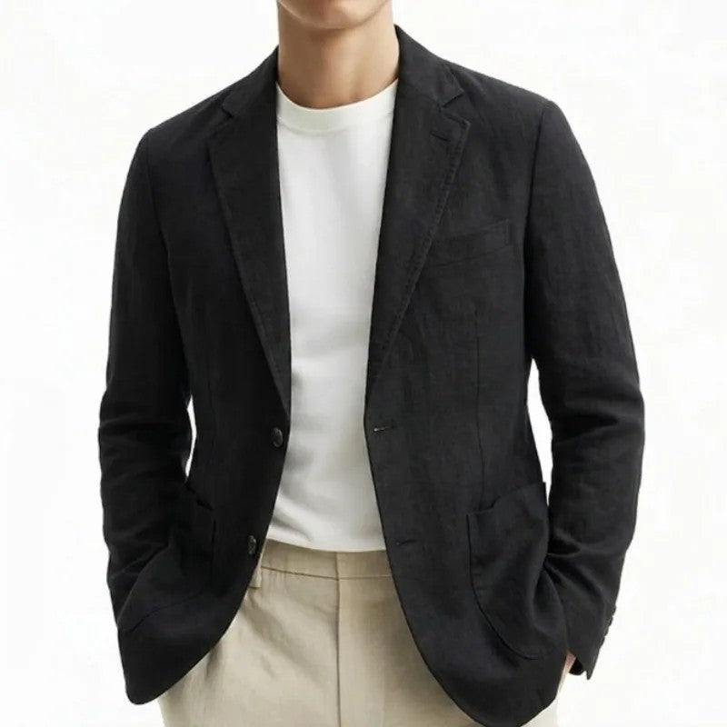 Rivani Relaxed Linen Blend Blazer