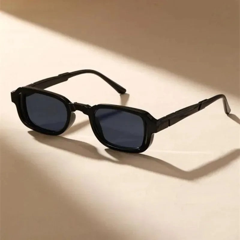 Arlena Rectangular Slim Frame Sunglasses