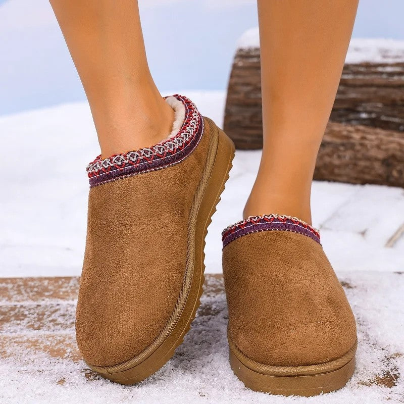 Arlisse Cozy Lined Slip-On Slippers