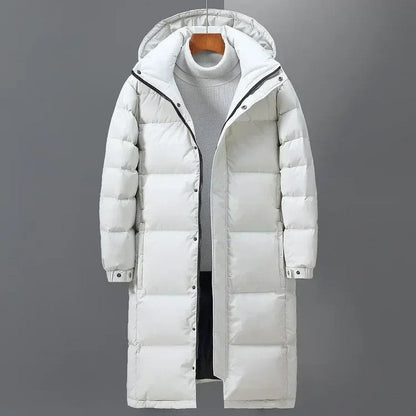 Arvian Long Hooded Puffer Coat