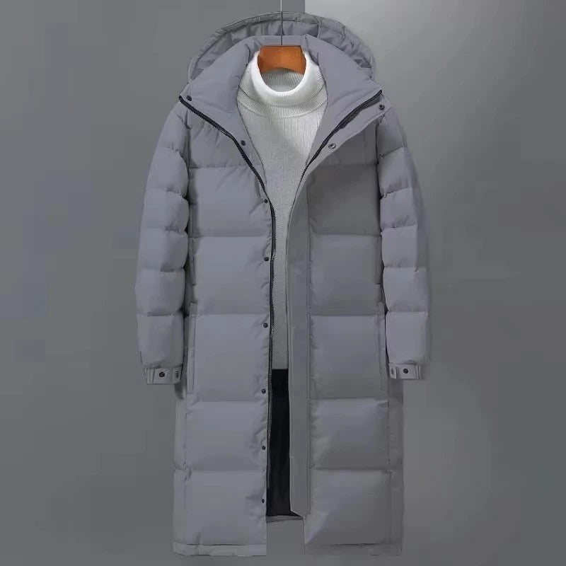 Arvian Long Hooded Puffer Coat
