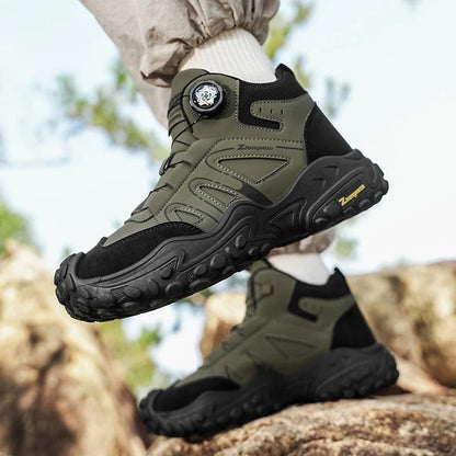 Bresvik Rugged High-Top Trail Sneakers
