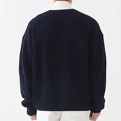 Dervaux Ribbed Relaxed Bomber Jacket