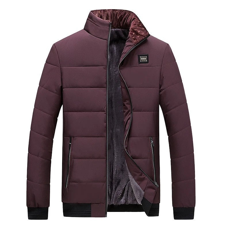 Duvall Quilted Fleece-Lined Puffer Jacket