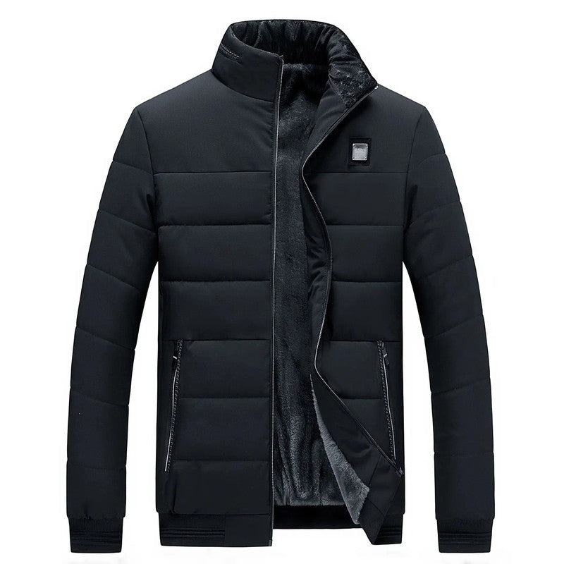 Duvall Quilted Fleece-Lined Puffer Jacket