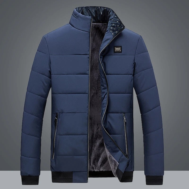 Duvall Quilted Fleece-Lined Puffer Jacket