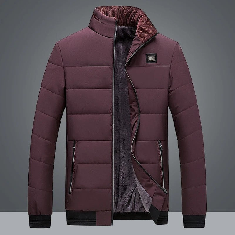 Duvall Quilted Fleece-Lined Puffer Jacket
