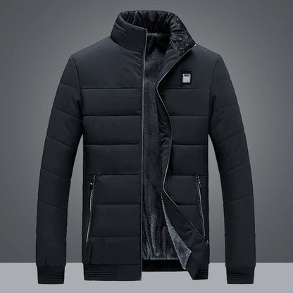 Duvall Quilted Fleece-Lined Puffer Jacket
