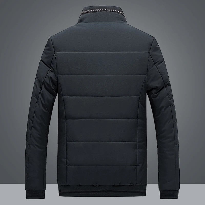 Duvall Quilted Fleece-Lined Puffer Jacket