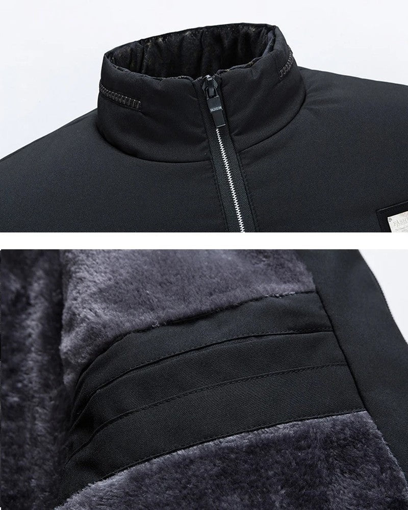 Duvall Quilted Fleece-Lined Puffer Jacket