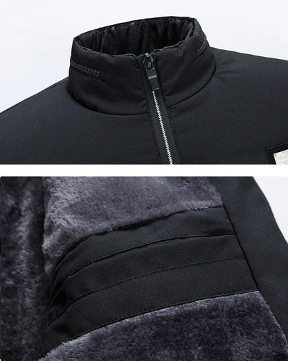 Duvall Quilted Fleece-Lined Puffer Jacket