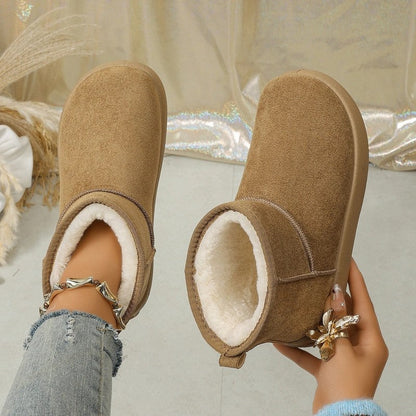 Elizabeth Cozy Shearling Lined Ankle Boots