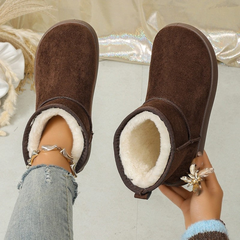 Elizabeth Cozy Shearling Lined Ankle Boots