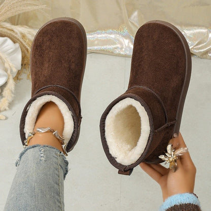 Elizabeth Cozy Shearling Lined Ankle Boots