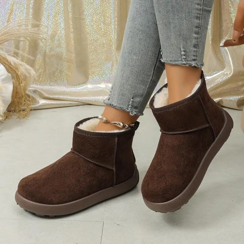 Elizabeth Cozy Shearling Lined Ankle Boots