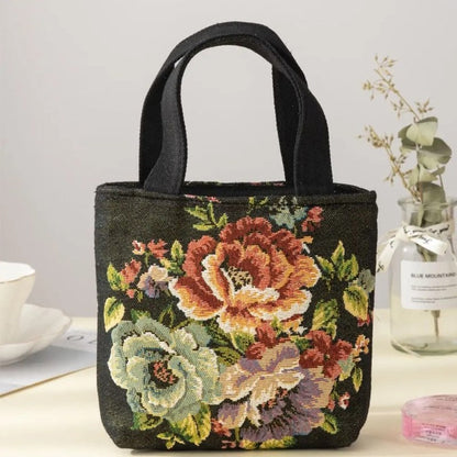 Eloria Embroidered Canvas Tote Bag