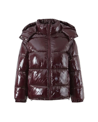 Jardine Glossy Hooded Puffer Jacket