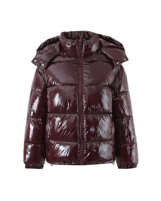 Jardine Glossy Hooded Puffer Jacket