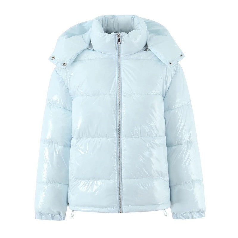 Jardine Glossy Hooded Puffer Jacket