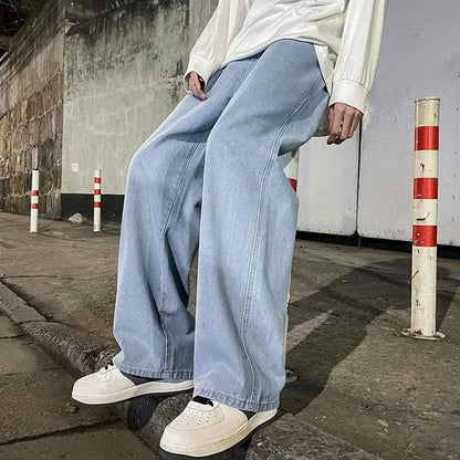 Javrin Relaxed Wide-Leg Denim Jeans