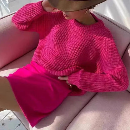 Maria Relaxed Chunky Knit Sweater
