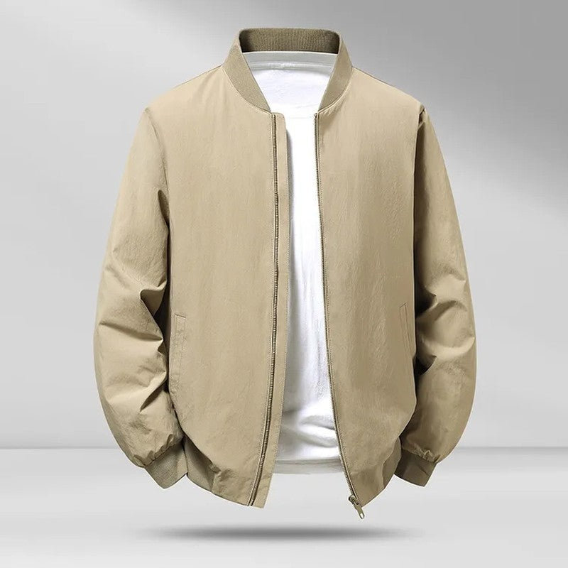 Jovari Lightweight Relaxed Fit Bomber Jacket