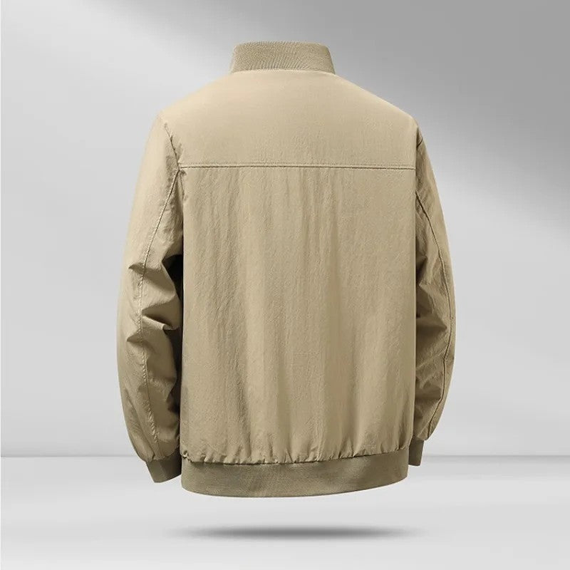 Jovari Lightweight Relaxed Fit Bomber Jacket