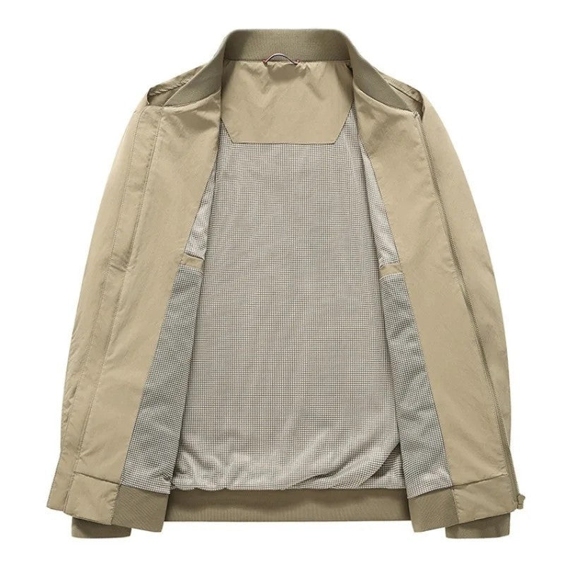 Jovari Lightweight Relaxed Fit Bomber Jacket