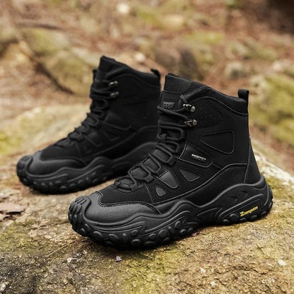 Jovarn Rugged Waterproof Hiking Boots