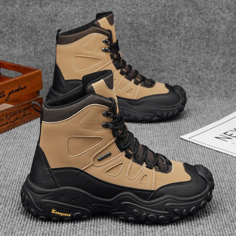 Jovarn Rugged Waterproof Hiking Boots