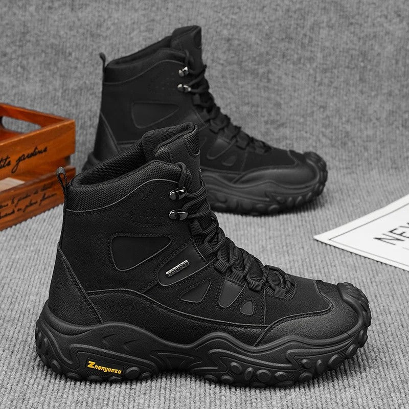 Jovarn Rugged Waterproof Hiking Boots