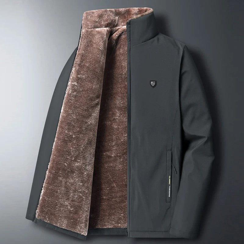 Larois Fleece Lined Relaxed Jacket