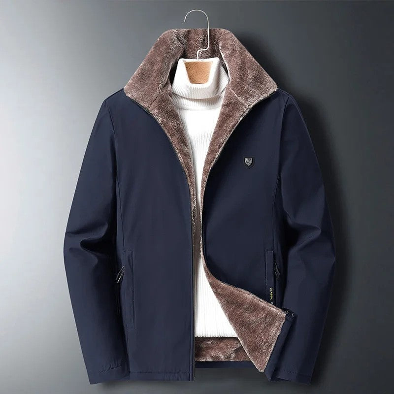 Larois Fleece Lined Relaxed Jacket