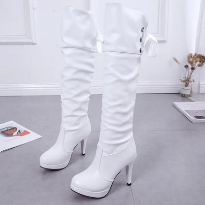 Lauren Platform Stiletto Over-the-Knee Boots