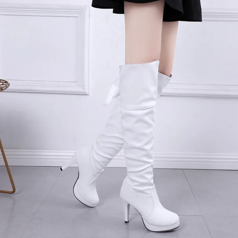 Lauren Platform Stiletto Over-the-Knee Boots