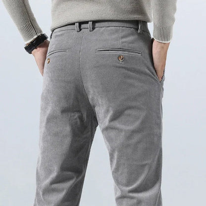 Lazari Relaxed Corduroy Tapered Pants