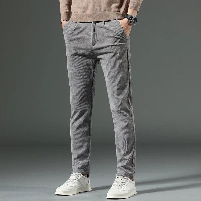 Lazari Relaxed Corduroy Tapered Pants