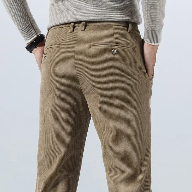 Lazari Relaxed Corduroy Tapered Pants