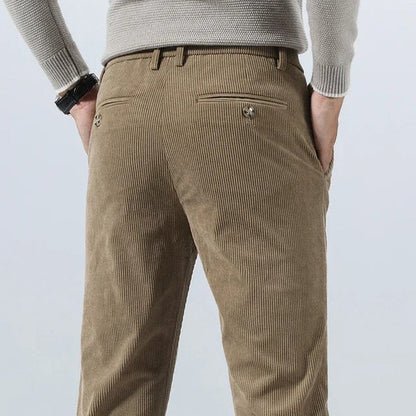 Lazari Relaxed Corduroy Tapered Pants