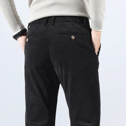 Lazari Relaxed Corduroy Tapered Pants