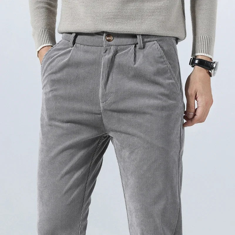 Lazari Relaxed Corduroy Tapered Pants