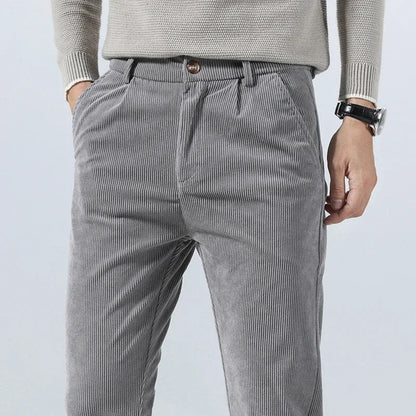 Lazari Relaxed Corduroy Tapered Pants