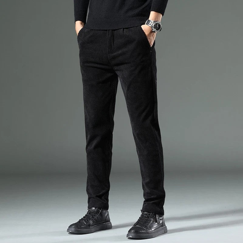 Lazari Relaxed Corduroy Tapered Pants