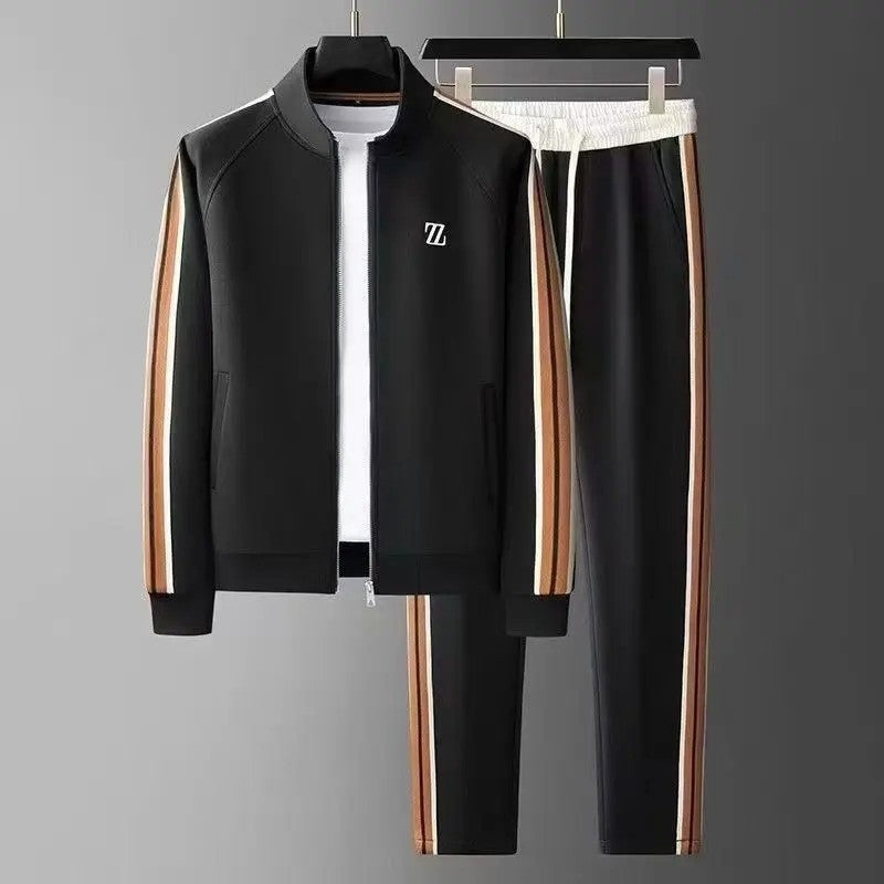 Levron Track Zip Athletic Jogger Set