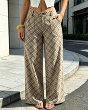 Beige Plaid