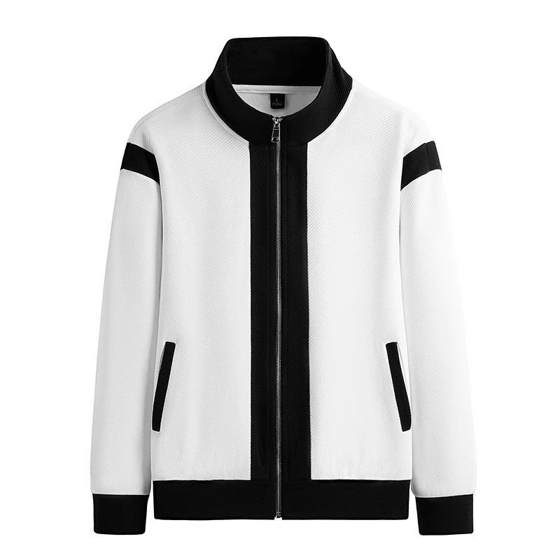Lorven Contrast Stripe Zip Track Set