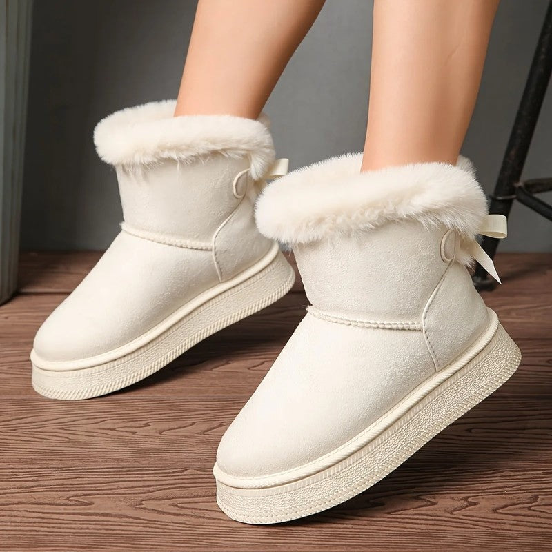 Lunelle Cozy Faux Fur Ankle Boots