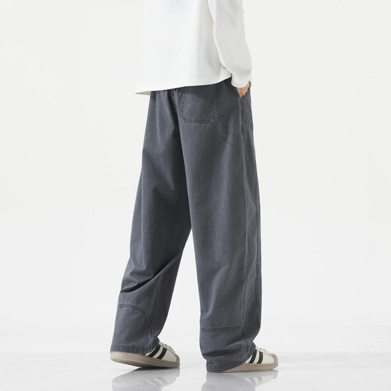 Plus Size Marzio Relaxed Drawstring Wide-Leg Jeans