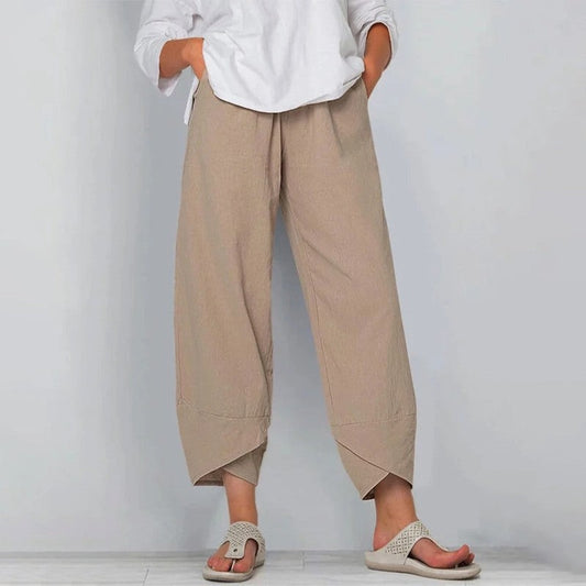 Merilo Relaxed Cropped Tapered Pants