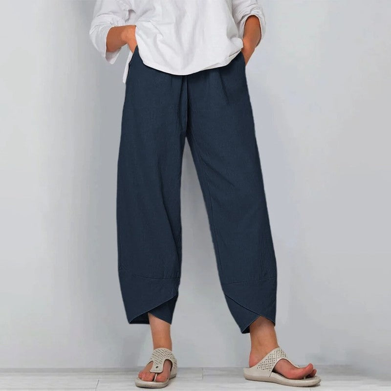 Merilo Relaxed Cropped Tapered Pants